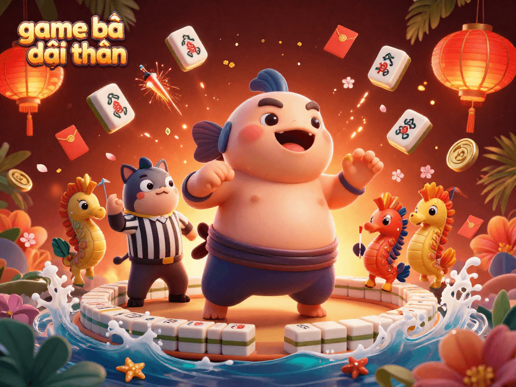 Experience thrilling action in game bài đổi thưởng with a lively underwater scene featuring engaging characters and vibrant casino elements.