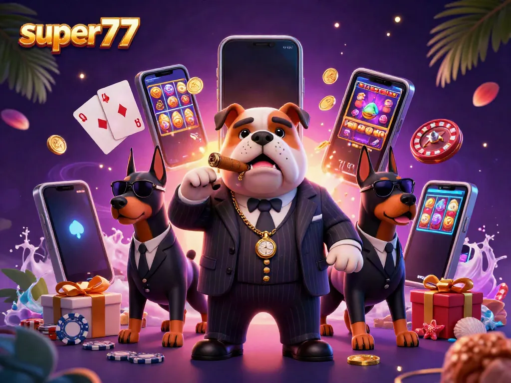 Engage with super77's thrilling slots experience in a vibrant casino atmosphere.