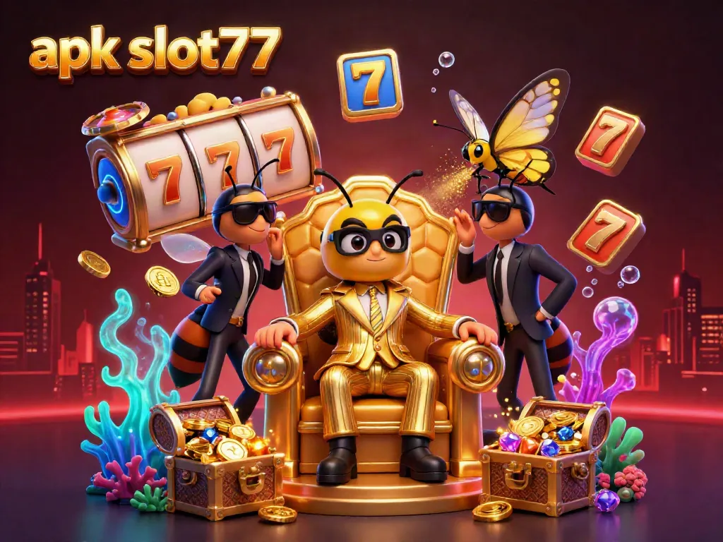 Mengalami keseruan bermain apk slot77 dengan suasana kasino yang penuh jackpot dan slot gacor.