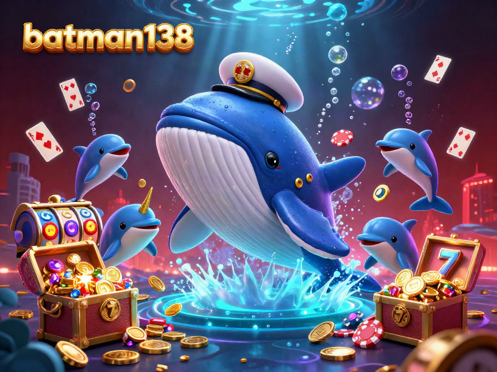Experience batman138 like never before with a vibrant underwater casino scene full of dynamic characters and games.