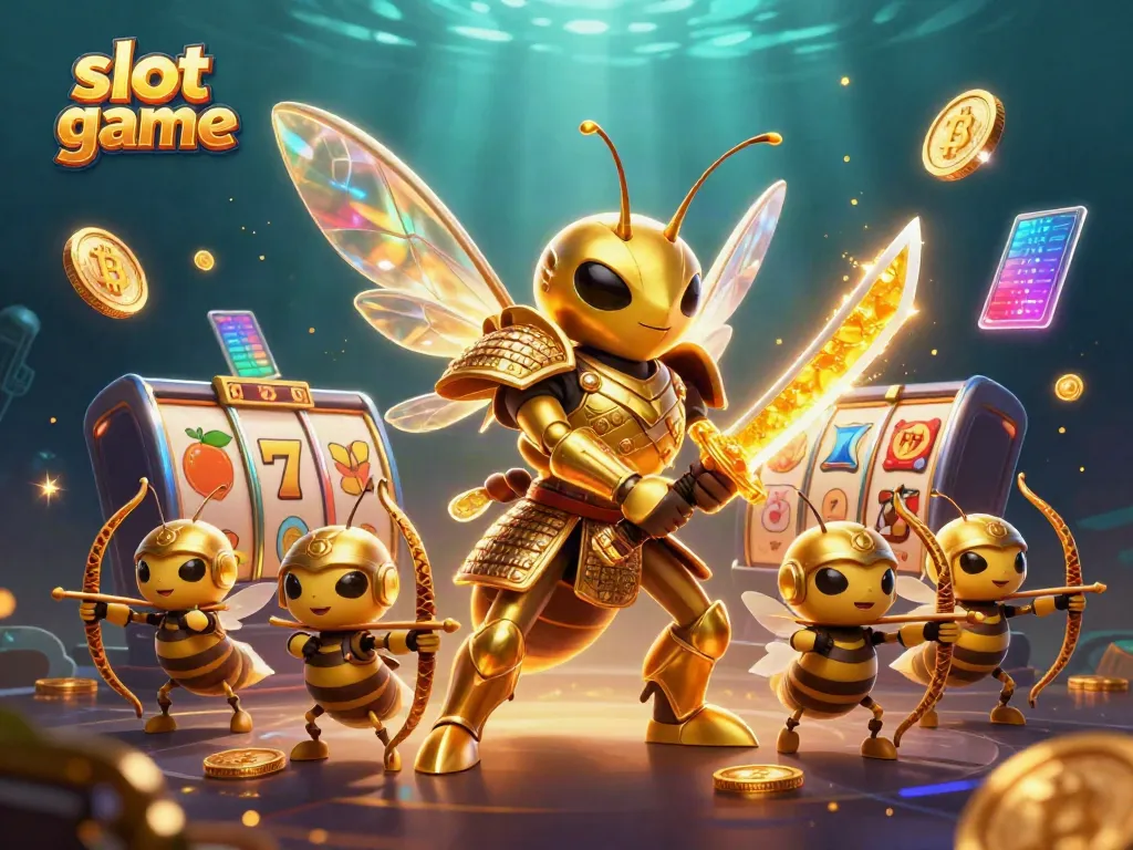 Engage with thrilling slot game action featuring fantasy characters and digital assets in vibrant visuals.