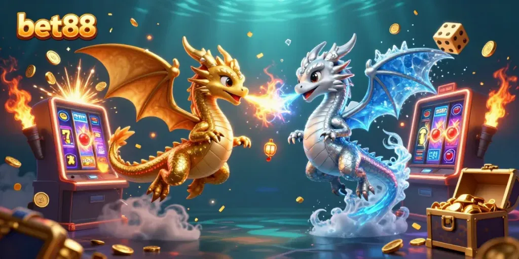 Engage with bet88's thrilling casino experience featuring dynamic dragons and explosive jackpots.