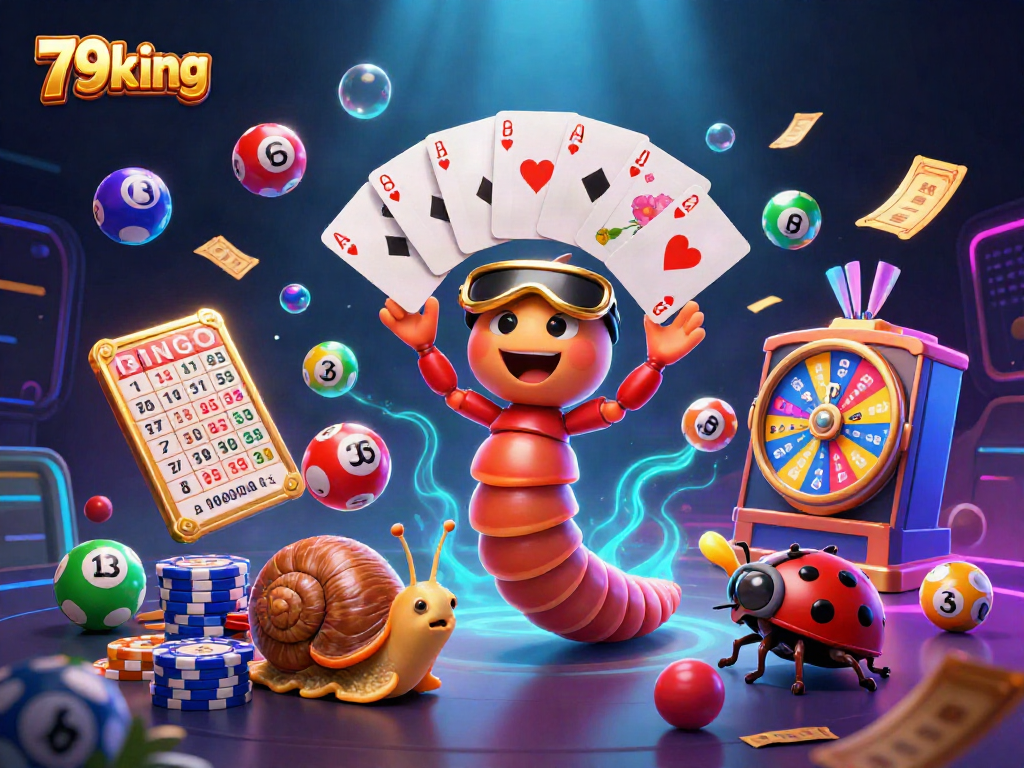 Experience thrilling excitement with 79king and vibrant casino attractions in a captivating scene.