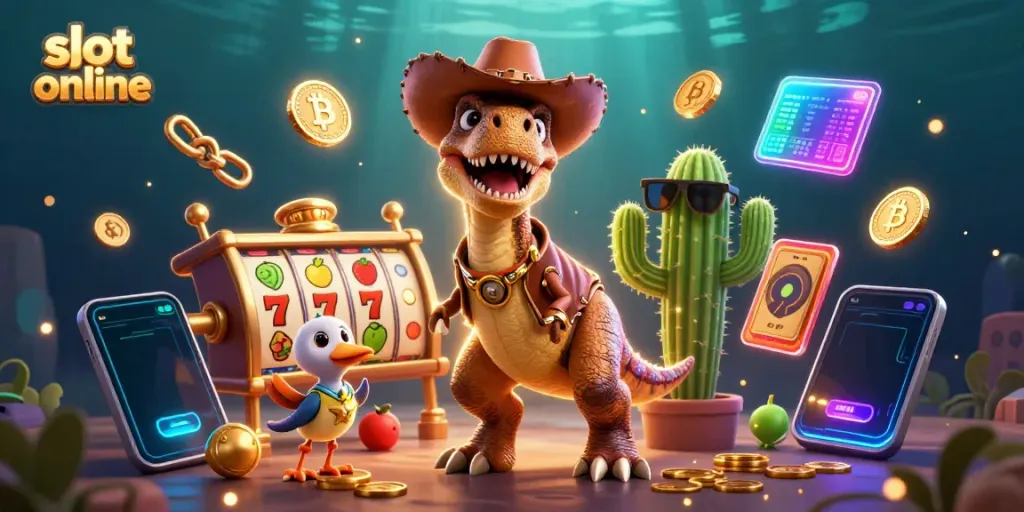 Experience dynamic slot online action with fun characters and vibrant gaming elements