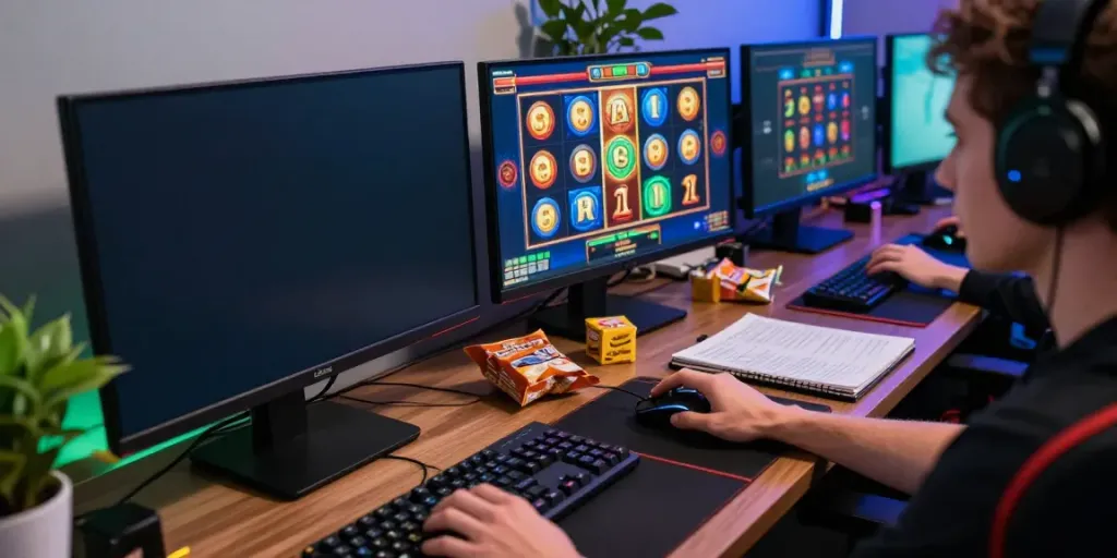 Pengalaman bermain slot online yang seru di ratutogel link dengan suasana gaming yang energik.