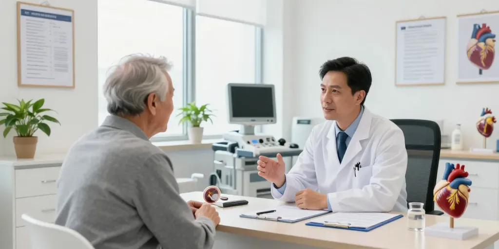 Heart failure clinic Abu Dhabi offering professional consultation and advanced care in a modern medical environment.