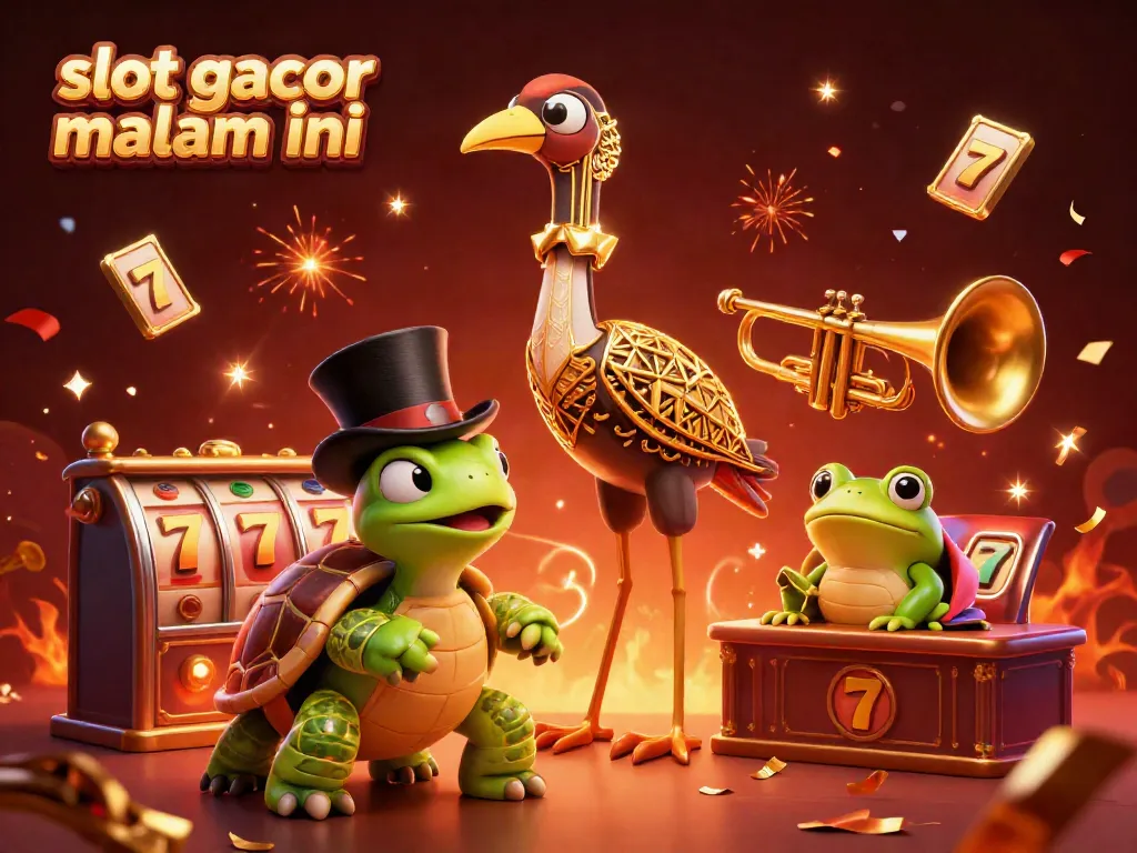 Experience the excitement of slot gacor malam ini with vibrant characters and rich, celebratory details.