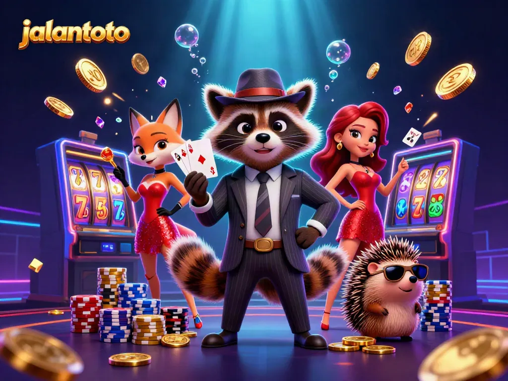 Mengakses jalantoto dengan cara cepat melalui slot hoki di ilustrasi permainan kasino.