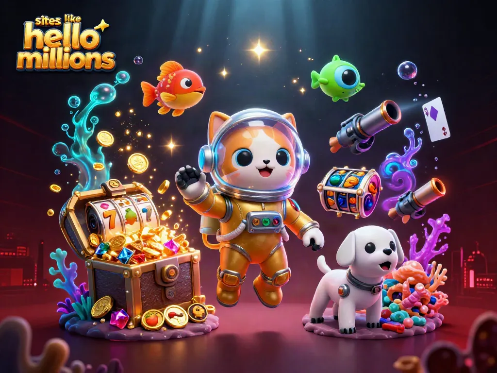 Engage in thrilling sweepstakes with vibrant sites like hello millions, featuring dynamic games and rewards.